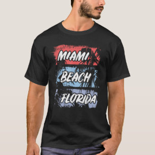 Florida Miami Beach Palms Sommerferien Familie F T-Shirt