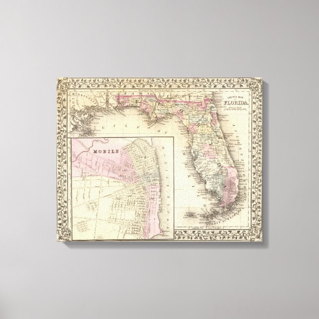 Florida, Mobile Leinwanddruck (Vorderseite)