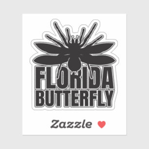 Florida Monster Insekt Tarantula Butterfly Aufkleber