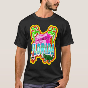 Florida Mosquito Alligator Trailer Mobile Zuhause T-Shirt