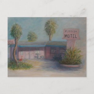 FLORIDA MOTEL Postkarte