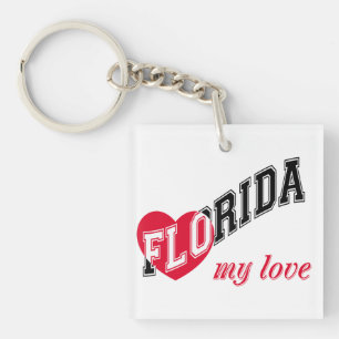 Florida my love schlüsselanhänger