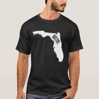 Florida Native Zuhause Pride Staat Kontur Summer T T-Shirt