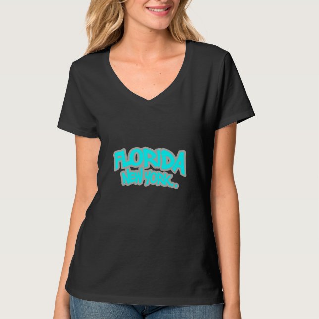Florida New York T-Shirt (Vorderseite)