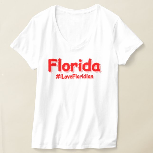 "Florida" Niedliches Design. Jetzt kaufen T-Shirt (Ablage )