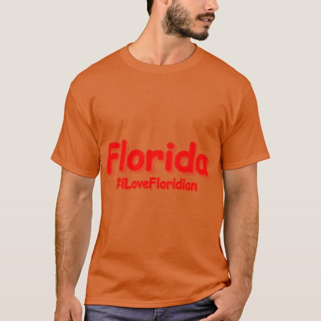 Florida Niedliches Design kaufen jetzt überdacht T-Shirt (Vorderseite)