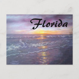 FLORIDA OCEAN POSTCARD FEIERTAGSPOSTKARTE