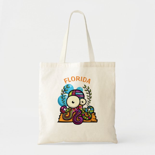 Florida Octopus Tragetasche (Vorne)