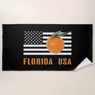 Florida-Orangen Strandtuch