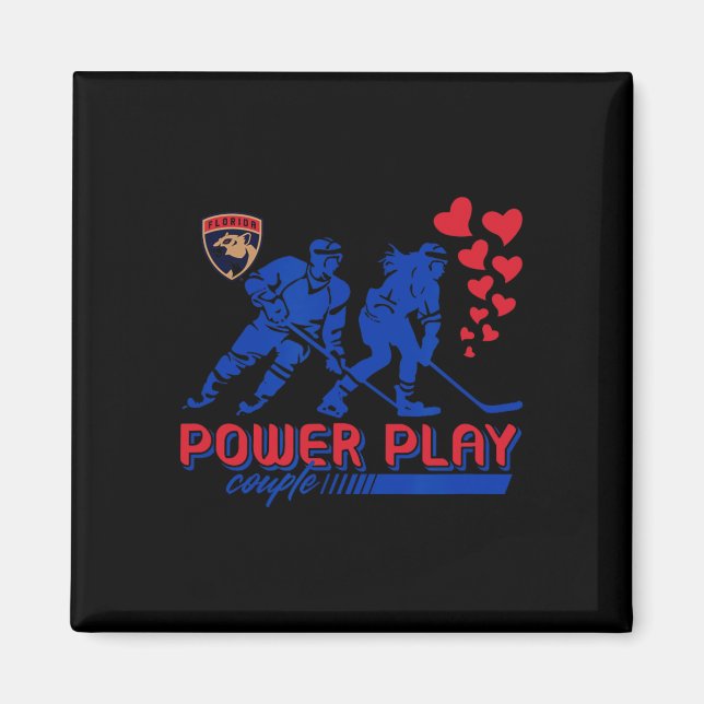 Florida Panthers Valentine Power Play Paar Nhl  Magnet (Vorne)
