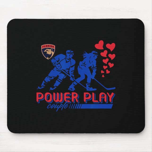Florida Panthers Valentine Power Play Paar Nhl  Mousepad (Vorne)