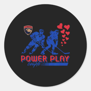 Florida Panthers Valentine Power Play Paar Nhl  Runder Aufkleber