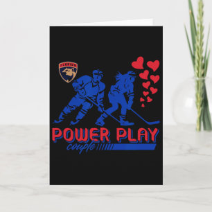Florida Panthers Valentinstag Power Play Paar Nhl  Karte