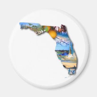 FLORIDA PICTURE DESIGN MAGNET
