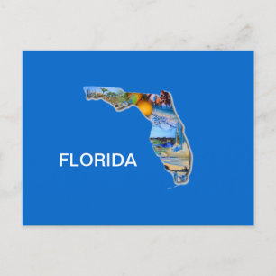 FLORIDA PICTURE DESIGN POSTKARTE