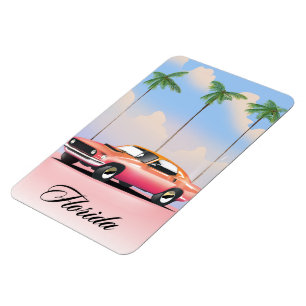 Florida Pink Sonnenuntergang Magnet