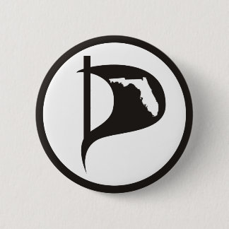 Florida-Piraten-Party-Flaggen-Knopf Button