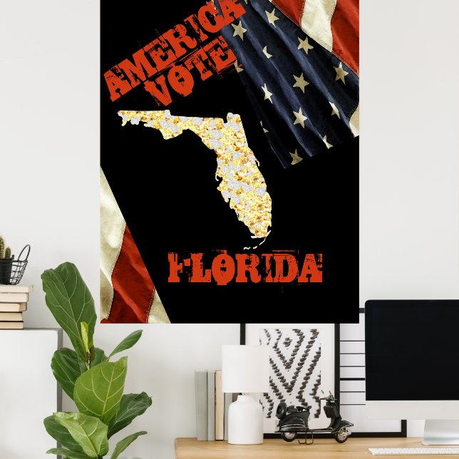 FLORIDA POSTER (Heimbüro)