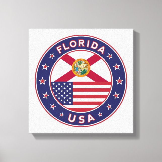 Florida, Poster, Leinwand, Leinwanddruck (Vorderseite)