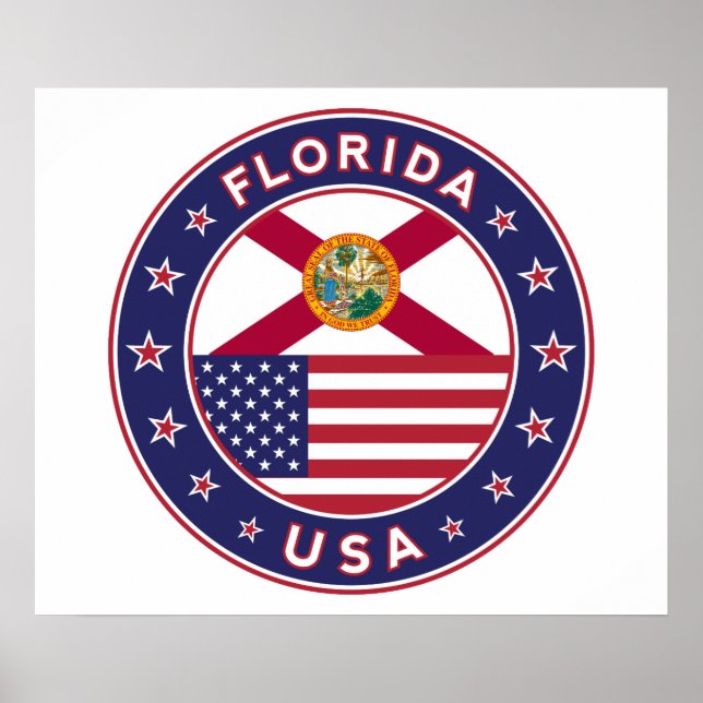 Florida-Poster Poster (Vorne)