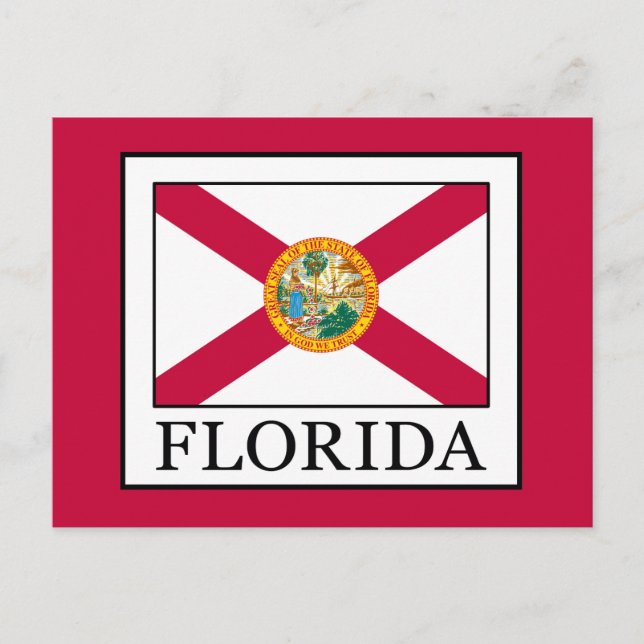 Florida Postkarte (Vorderseite)