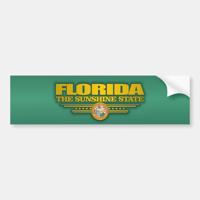 Florida Pride Autoaufkleber (Vorne)