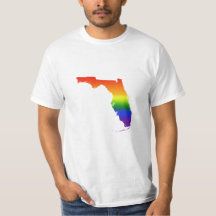 Florida-Regenbogen-T - Shirt