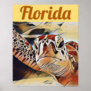 Florida Reisen Poster