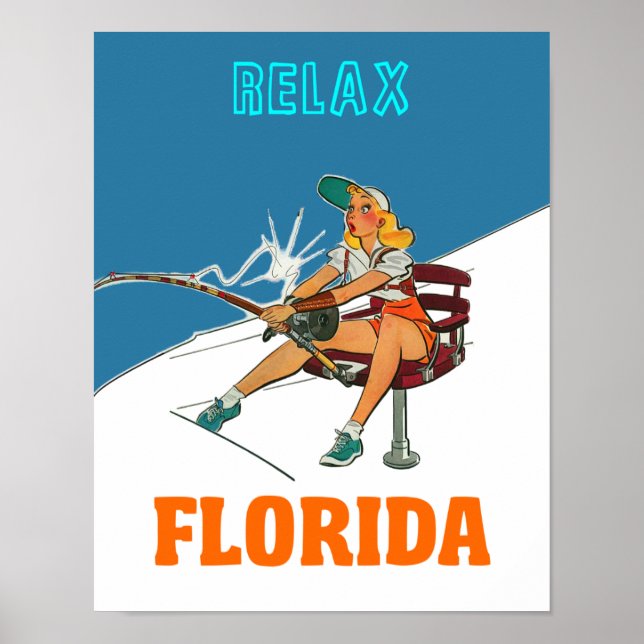 Florida Reiseplakat Poster (Vorne)