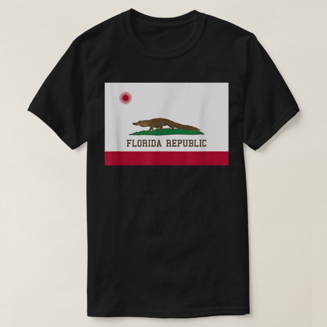 Florida Republic State Flag  T-Shirt (Design vorne)