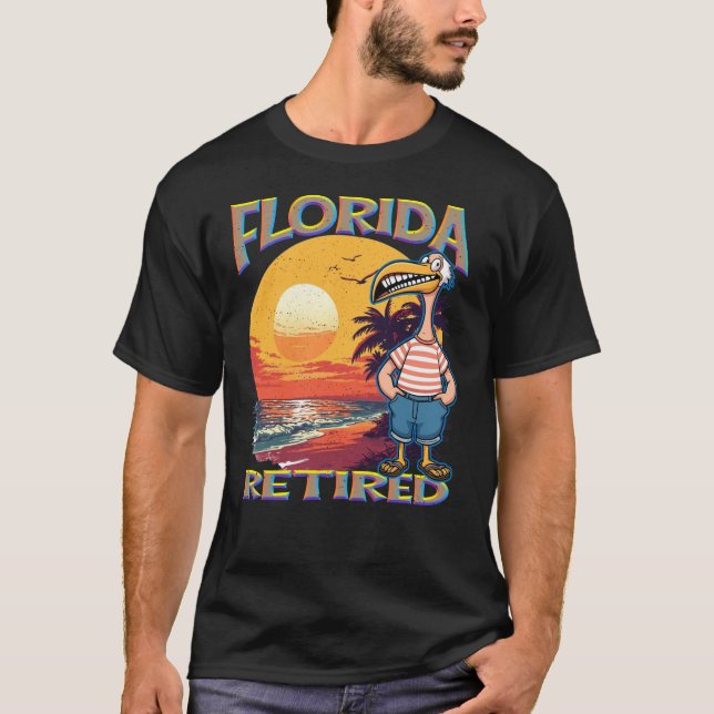 Florida RETIRED  T-Shirt (Vorderseite)