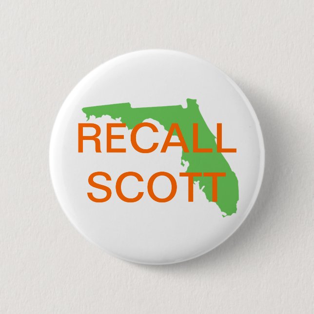 FLORIDA, RÜCKRUF SCOTT BUTTON (Vorderseite)