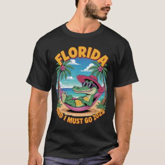 Florida ruft an und ich muss 2025 den Sommer Flori T-Shirt