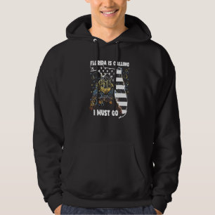 Florida Ruft Ich Muss Gehen Landschildkröte Stamme Hoodie