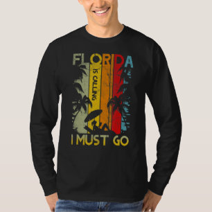 Florida ruft mich an, Vintagen Sommer Strand zu ge T-Shirt