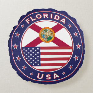 Florida Rundes Kissen