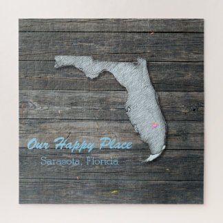 Florida Rustic State Puzzle