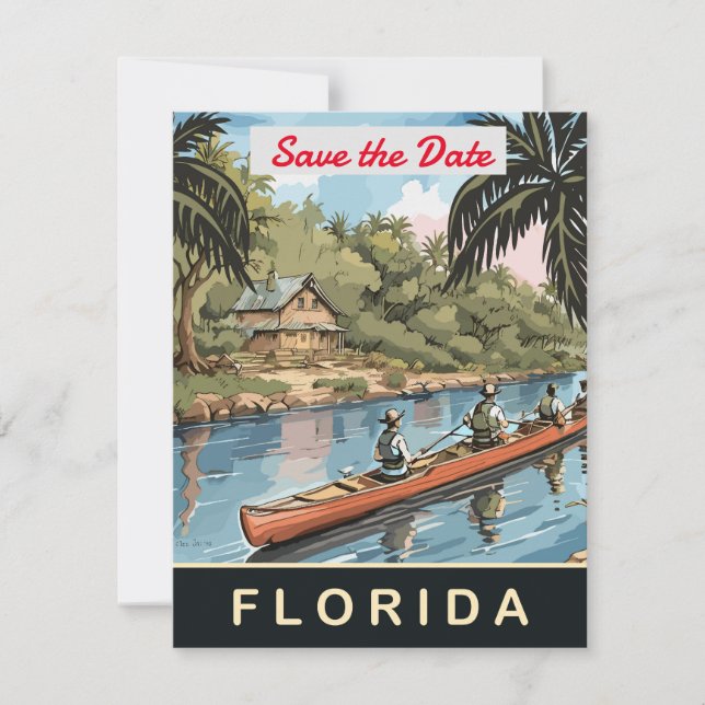 Florida Save The Date (Vorderseite)
