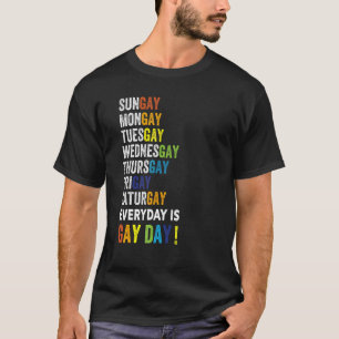 Florida Say Gay Week Tage Proud Lgbtq Rechte Prix T-Shirt