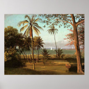 Florida Scene, Kunstmalerei, Poster