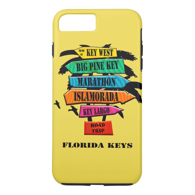 Florida-Schlüssel-Entwurf Case-Mate iPhone Hülle (Rückseite)