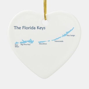 Florida-Schlüssel Keramikornament