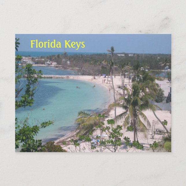 Florida-Schlüssel Postkarte (Vorderseite)