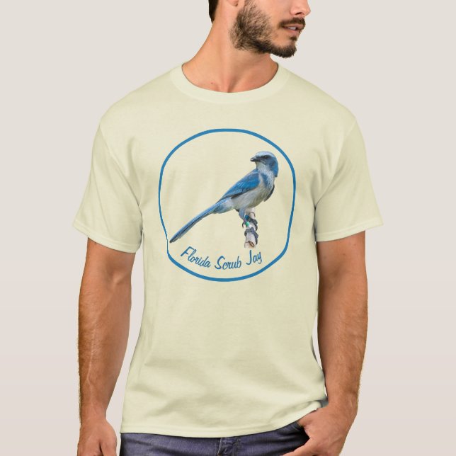 Florida Scrub Jay - Oct 2022 T-Shirt (Vorderseite)