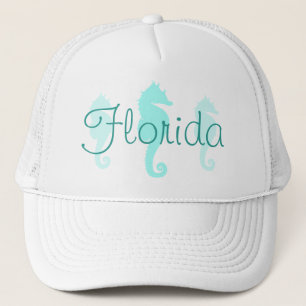 Florida Sea Horse Hat Truckerkappe