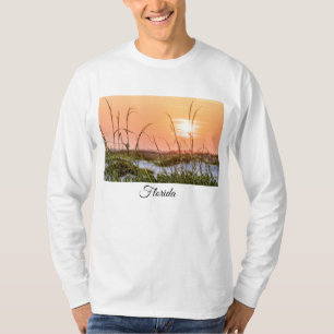 Florida Sea Oates Sunrise Long Sleeve Shirt