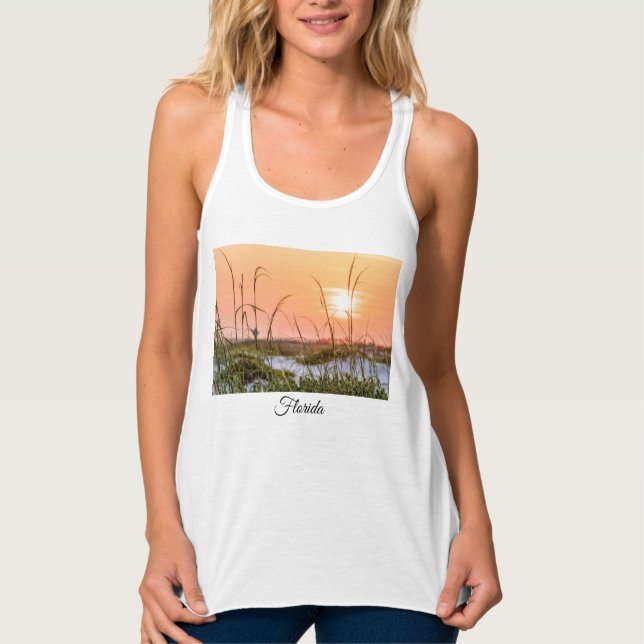 Florida Sea Oates Tank Top (Vorderseite)