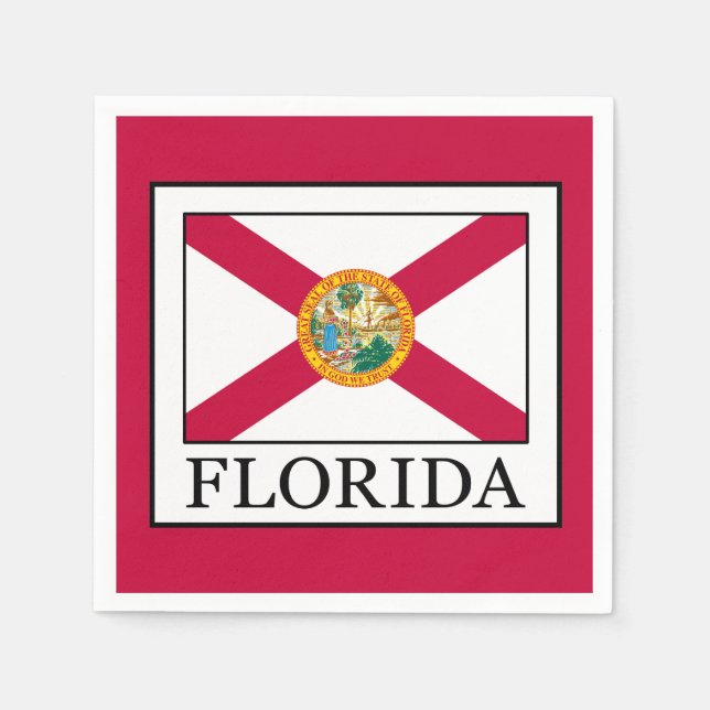 Florida Serviette (Vorderseite)