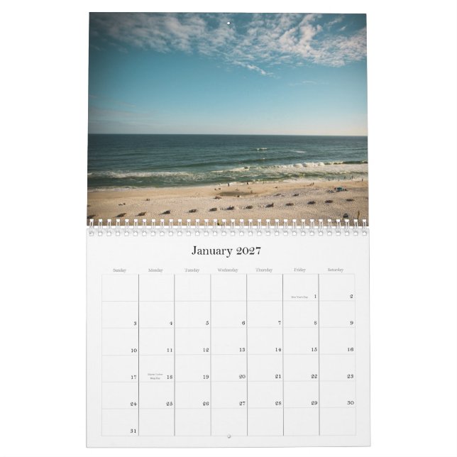 Florida setzt Kalender auf den Strand (Jan 2027)