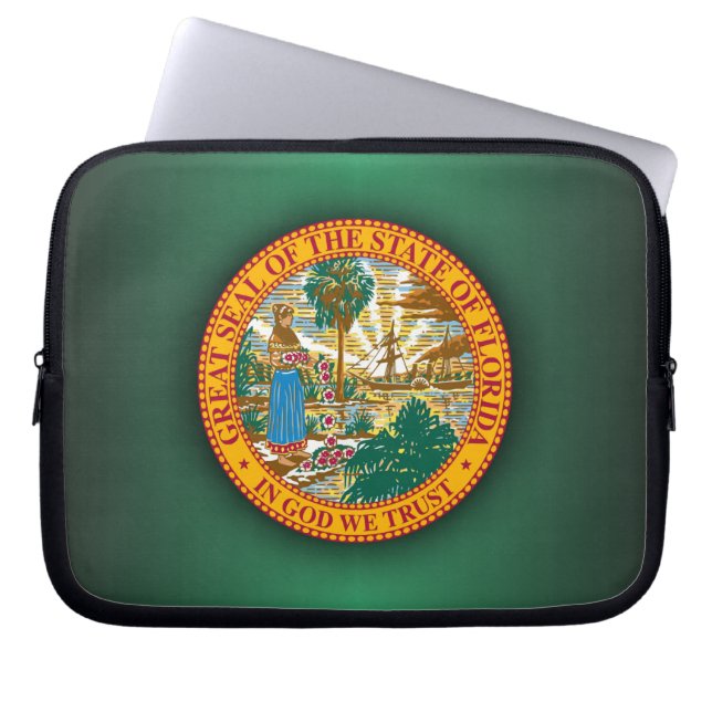 Florida Siegel Laptopschutzhülle (Vorderseite)